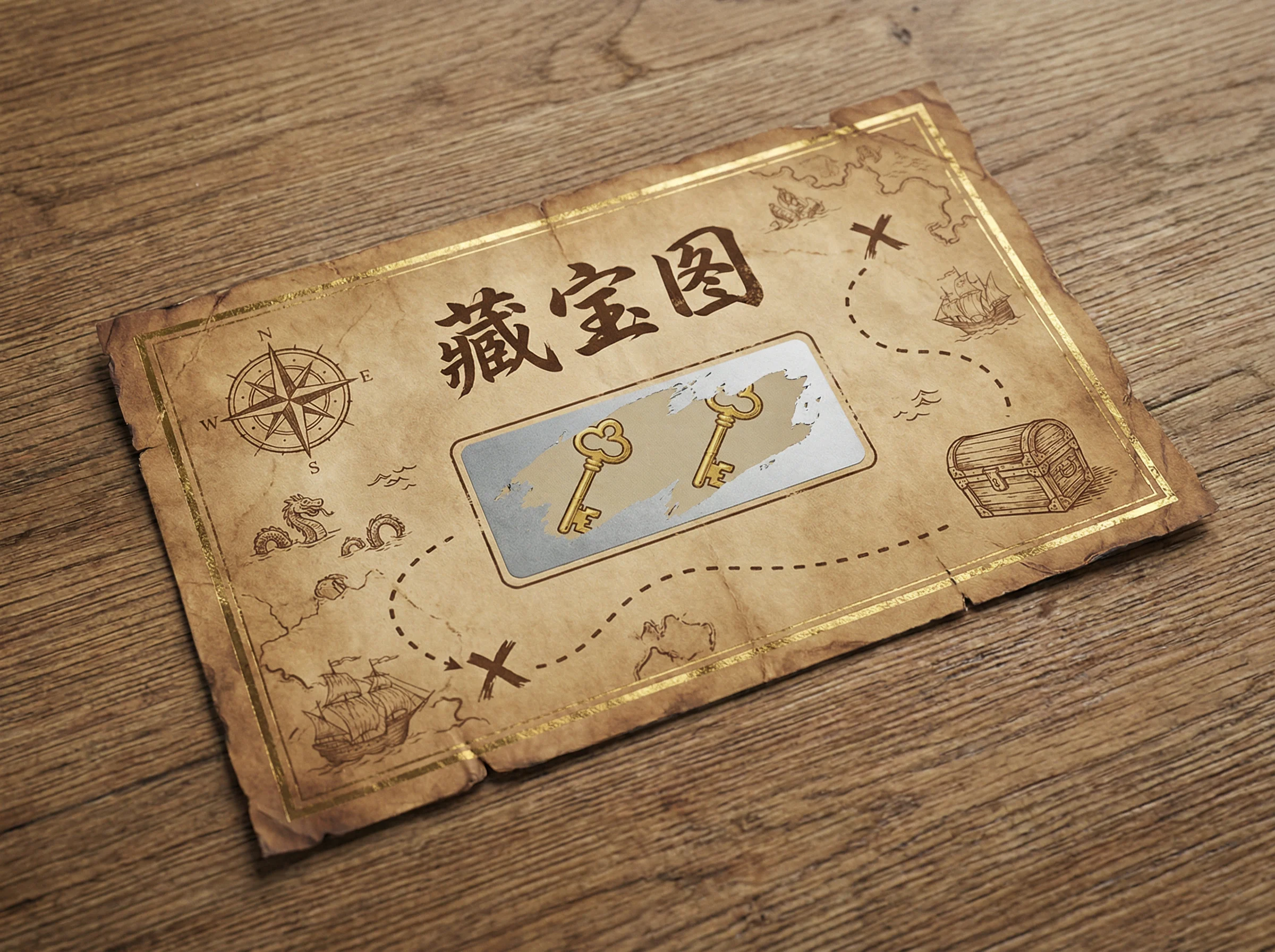 藏宝图刮刮乐 - 刮刮乐